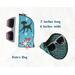 Adorable sunglasses case in a classic MCM Bag with Space Age dog print. Houndstooth cotton lining. Soft and Padded . 7 by 4 inches.